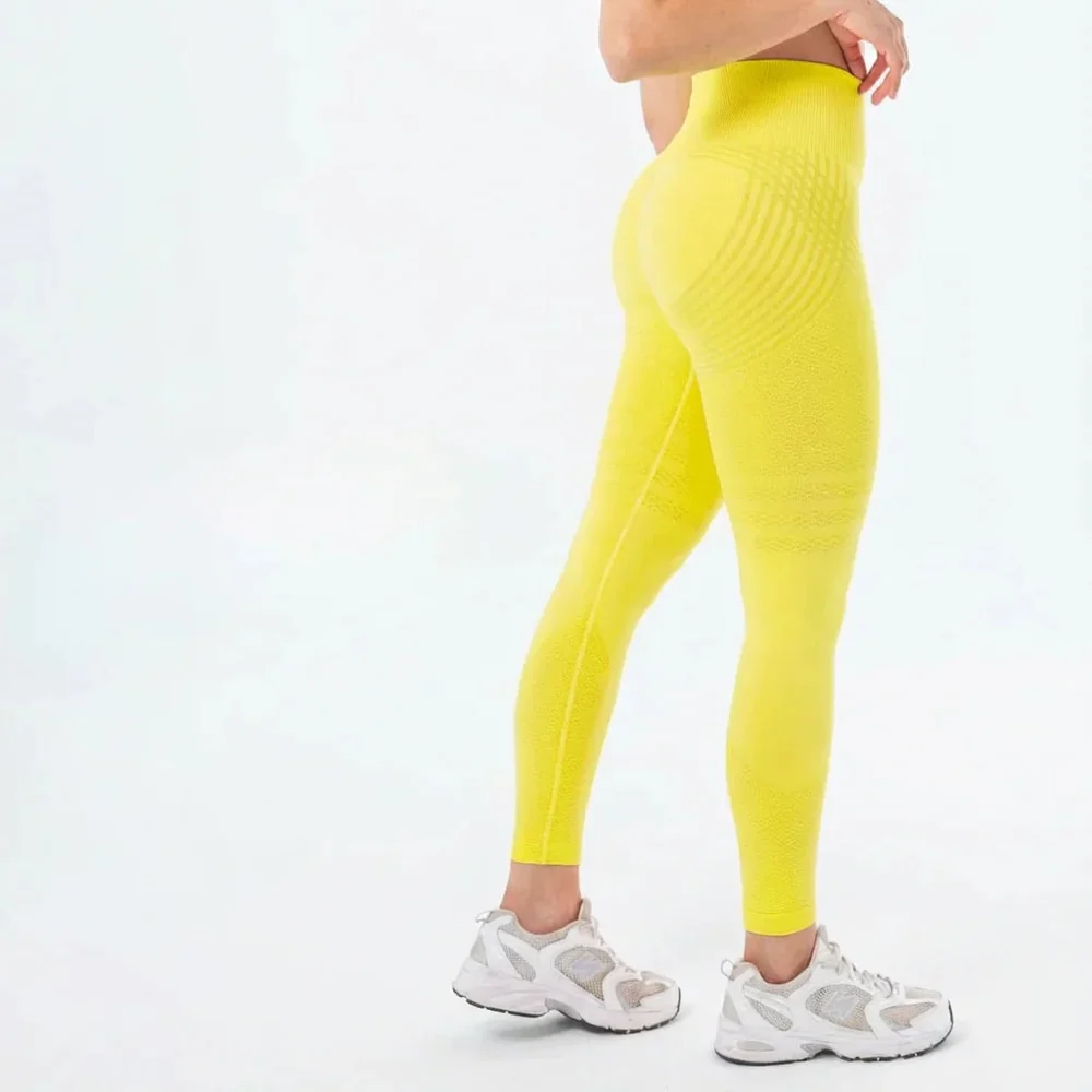 Modelira 3D kompressziós legging – Sárga